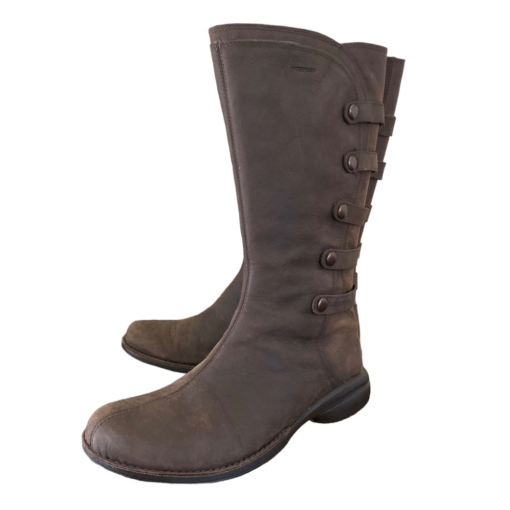 Merrell Captiva Launch 2 Waterproof Leather Boots Size 8.5 Espresso
